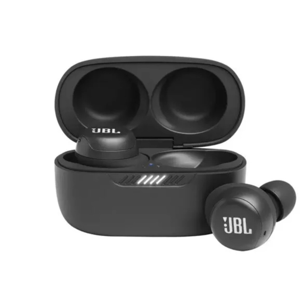 JBL Live Free NC+ TWS - Black Earbuds And Black Charging Case